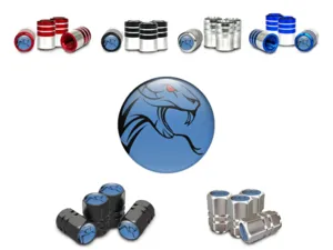 Wheels Valve Covers for Cars Custom Design